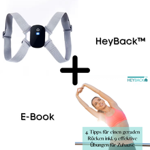 Lade das Bild in den Galerie-Viewer, HeyBack™ E-Pro Haltungskorrektur + Trainingsplan